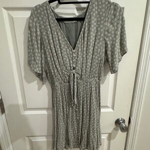 Abercrombie & Fitch Sage Short Sleeve Dress